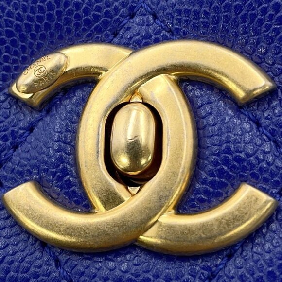 CHANEL Matelasse 2WAYBag Calfskin Blue AS4286 - Picture 7 of 14